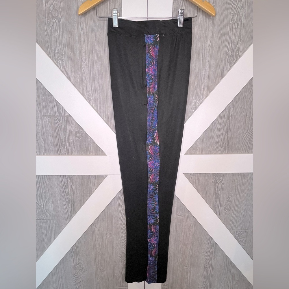 B16.06 NEW Rhonda Sheer Loungewear Firework Floral Pants Sz 1X